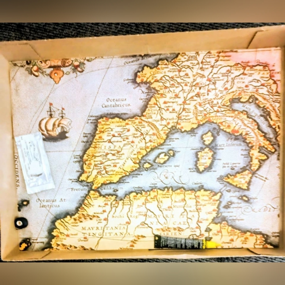 Brand new Revell Spanish Galleon model kit Wall Display 13"X18" Circa 1972 - Picture 5 of 6